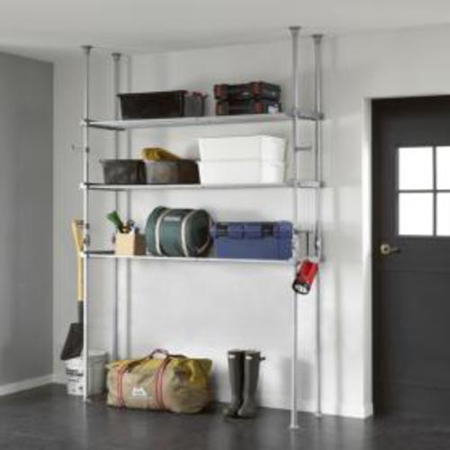 왕자행거 네오스페이스 점보 3단 조절선반