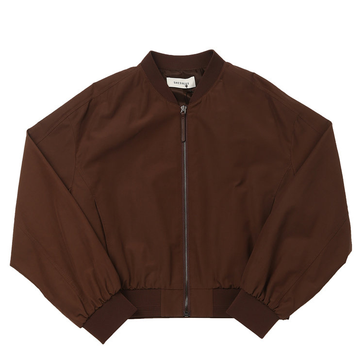 쉬즈미스 크롭 블루종 점퍼 SWWJPO11010