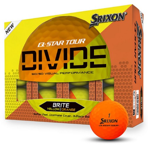 던롭 스릭슨 Q-STAR 투어 디바이드 옐로우+오렌지