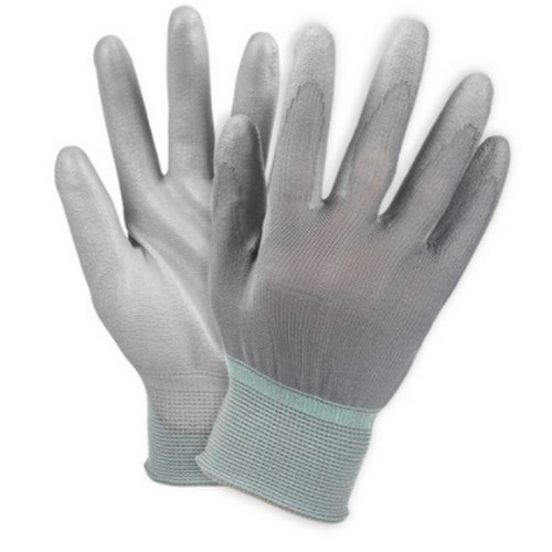 빛나손  수입 PU 팜피트 장갑 회색