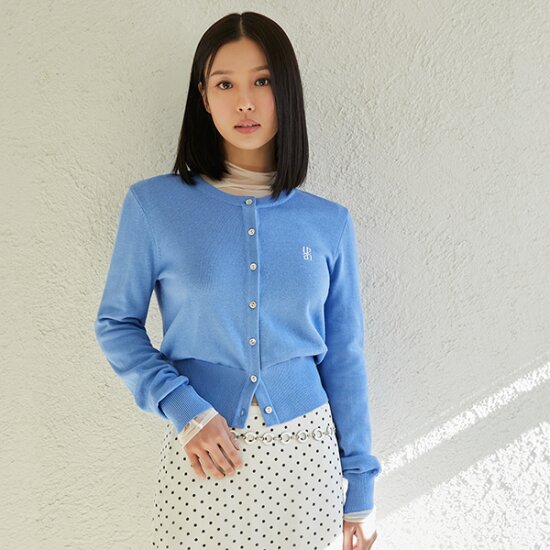 나인 에센셜 베이직 클린 니트 가디건 CD-2110