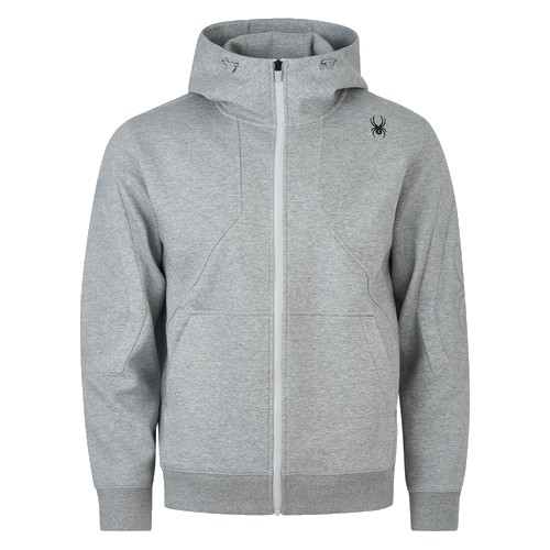 스파이더  더턴 슬리브 로고 셋업 후드집업 SPJPCNFT303M