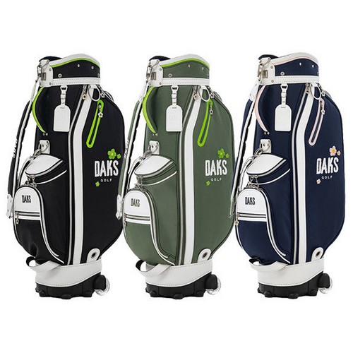 LF 닥스골프 플라워 자수 휠 캐디백 DKCB-029L