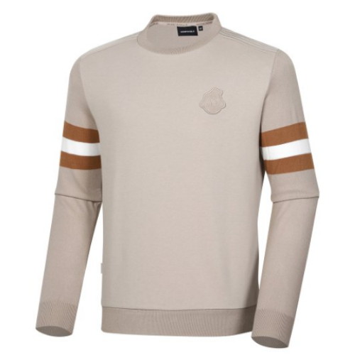 와이드앵글  CO 니트 슬리브 맨투맨 WMP24251E2