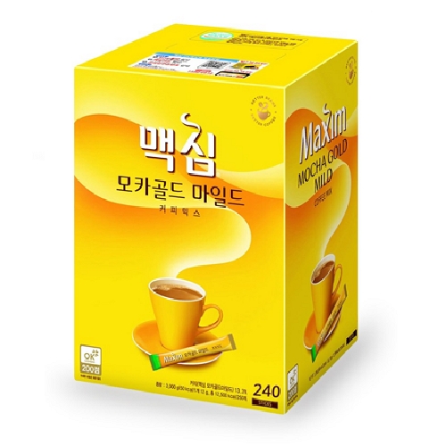 동서식품 맥심 모카골드 마일드 커피믹스 스틱 240개입