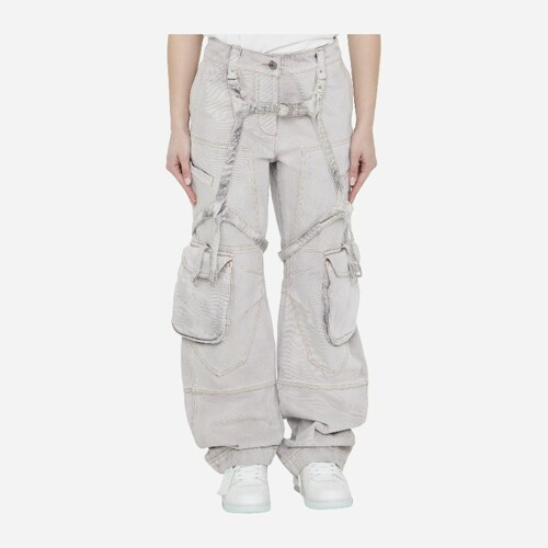 오프화이트 카고 진 OWYB018S 24DEN001 3600