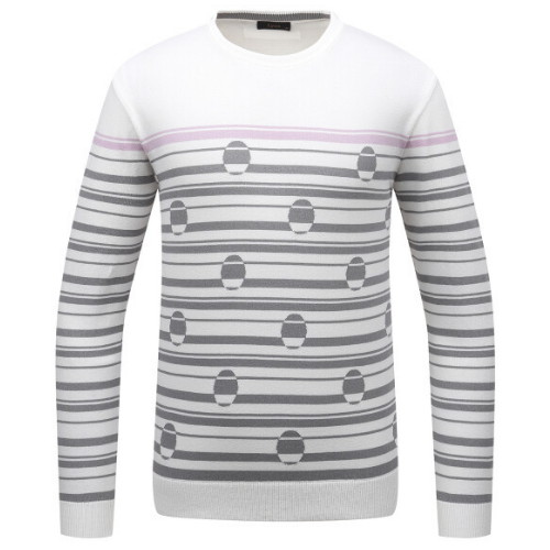 링스  도트 자카드 라운드 스웨터 L11D1SR221