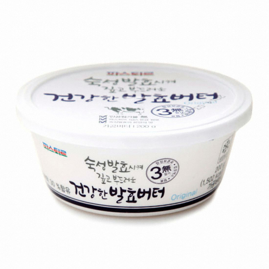 롯데푸드  파스퇴르 건강한 발효버터 오리지널 200g