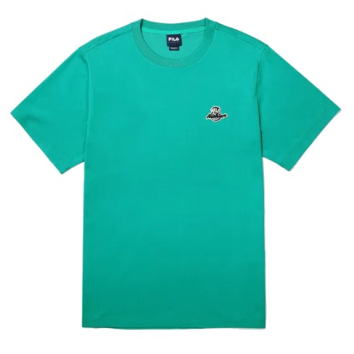 휠라  수피마 스몰와펜 반팔티 FS2RSG2107X