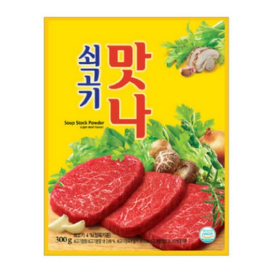 대상 청정원 쇠고기 맛나 300g[1개]