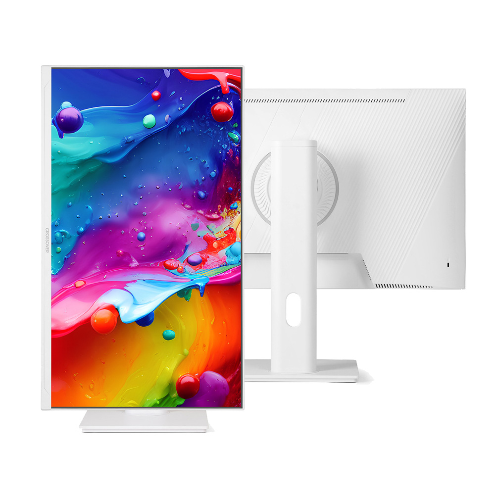 크로스오버  미켈란 24PMT5 IPS 144 TYPE-C 멀티스탠드 화이트