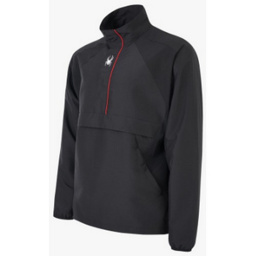 스파이더 웜업 아노락 자켓 SPIFCNJK212MBLK