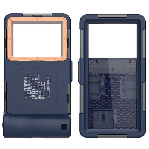 베락스  다이빙 수중 촬영 메탈릭 방수 풀커버 케이스