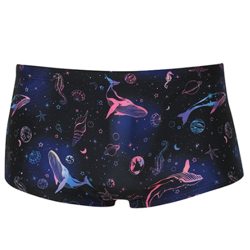 유영컴퍼니 로스트인서울 남성 밀키웨이 사각수영복 핑크