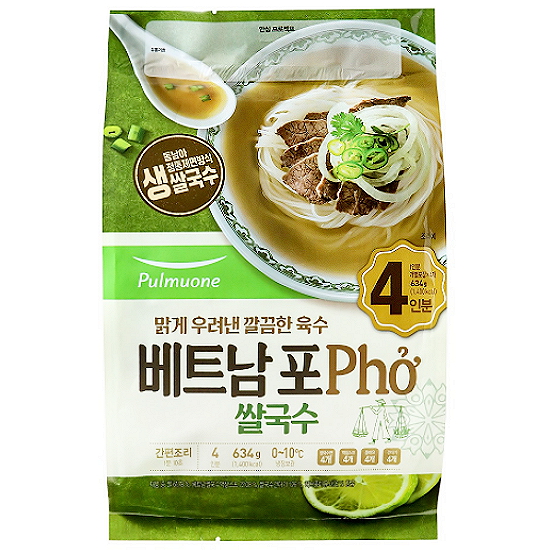 풀무원  생가득 베트남 쌀국수 634g