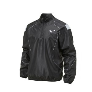 미즈노  아노락 바람막이 우븐 반집업 자켓 32YE302609