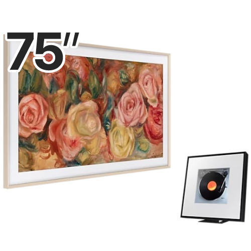 삼성전자 더 프레임 KQ75LSD03AFXKR + 뮤직 프레임 HW-LS60D