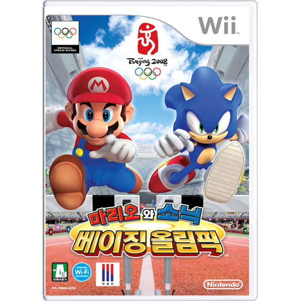 Nintendo  마리오와 소닉 베이징 올림픽 WII
