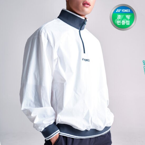 요넥스  오버핏 아노락 바람막이 긴팔 티 241JJ004U