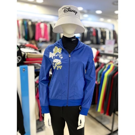 디즈니골프 시보리형 등판 메쉬 점퍼 DO1LJB008