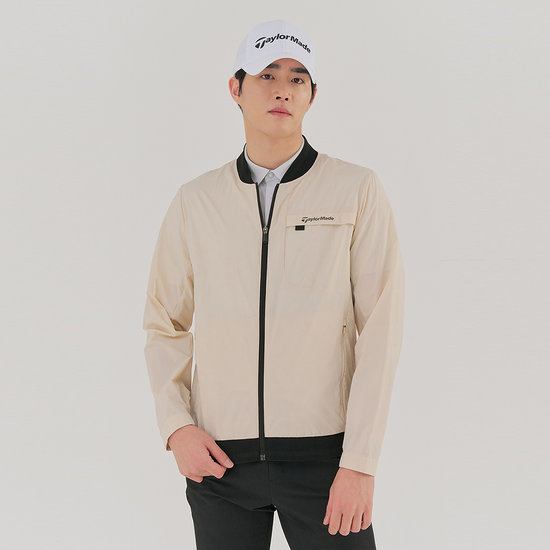 테일러메이드  펀칭 블루종 점퍼 TMJUM2103