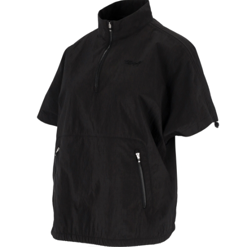 엘르 엘르골프 립조직 아노락 반팔 점퍼 6J41305