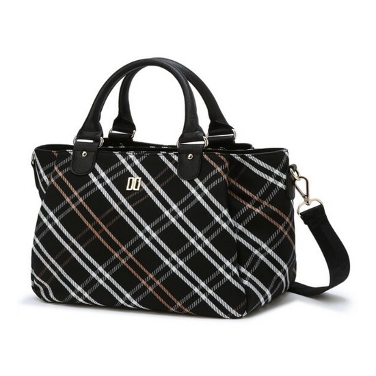 LF 닥스골프 하우스 체크 경량 토트백 DNGF4E956CG