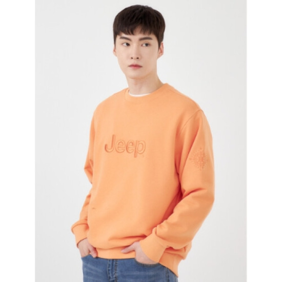 JEEP 온톤 로고 자수 맨투맨 티셔츠_JN1TSU811