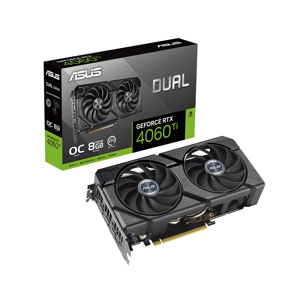 DUAL  지포스 RTX 4060 Ti O8G EVO OC D6 8GB 인텍앤컴퍼니