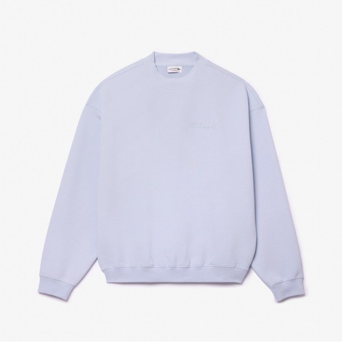 라코스테 시그니처 자수 매치 모크넥 스웨트셔츠_SH7470-54G J2G