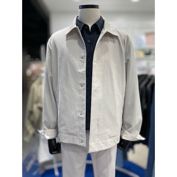 프로젝트엠 남성 세미오버핏 모던 심플 트러커 자켓_EPD2JJ1400