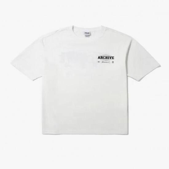 휠라  수피마 그래픽 반팔티 FS2RSG2108X_OWH