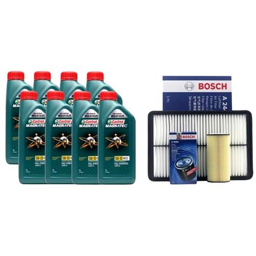 캐스트롤  마그네텍 SN/C3 5W30 5L + 보쉬필터 기아 올뉴 K7 2.4 가솔린