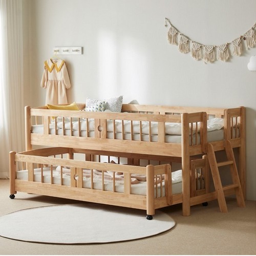 가구타운 601 원목 슬라이딩 2단침대 MS+S