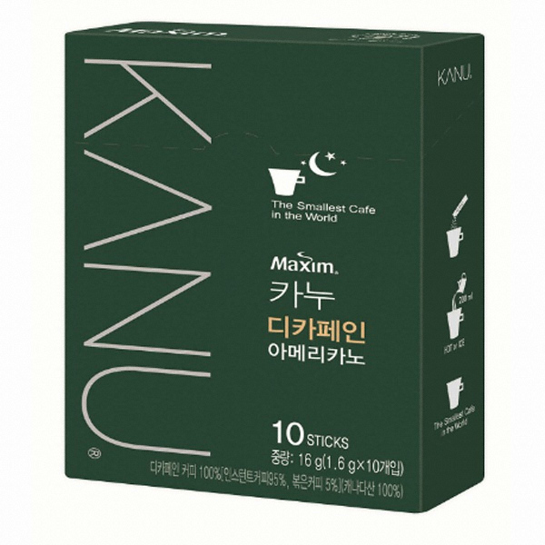 동서식품 카누 디카페인 아메리카노 10개입