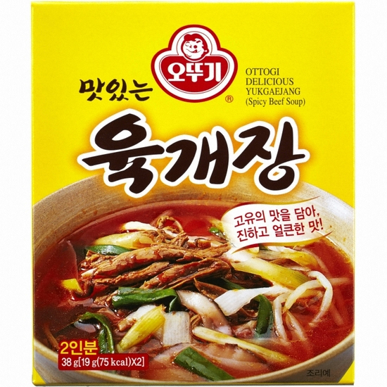 오뚜기 맛있는 육개장 38g[12개]