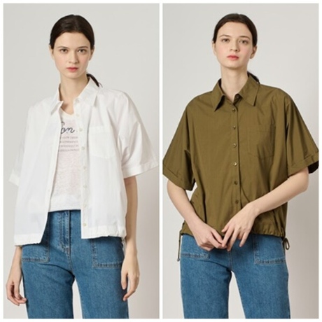 BCBG 콤포트 블라우스 B4M4B421