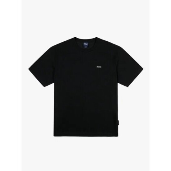 휠라  코튼 카라비너 반팔티 FS2RSG2133X_BLK