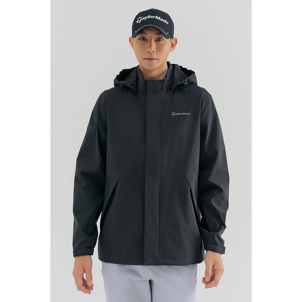 테일러메이드  에센셜 후드 레인 점퍼 TMJUNZ101
