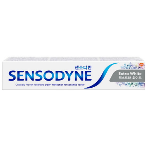 글락소스미스클라인 센소다인 엑스트라 화이트 치약 120g