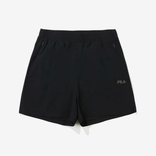 휠라 냉감 스트레치 반바지 FS2TRG2251F_BLK