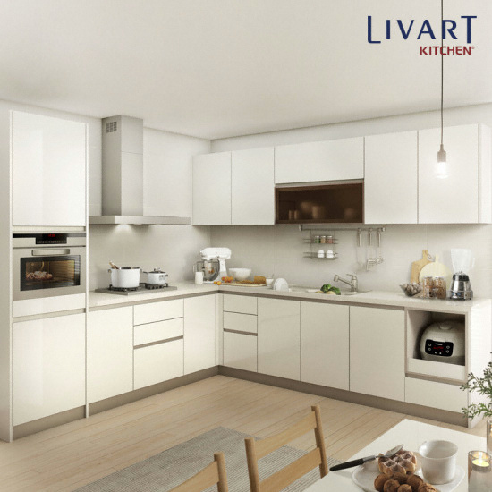 리바트  키친 쿼츠 ㄷ자 카운터형