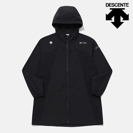 데상트 BTF 팀 경량 롱 바람막이 자켓 SP222IWB44