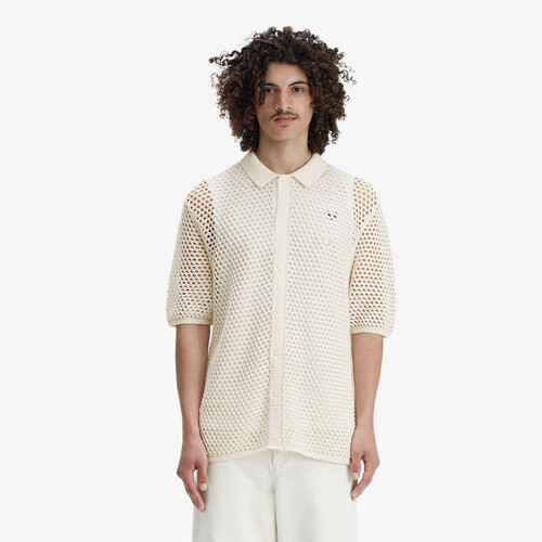 프레드페리 레이스 버튼 스루 셔츠 AFPM2417850-560