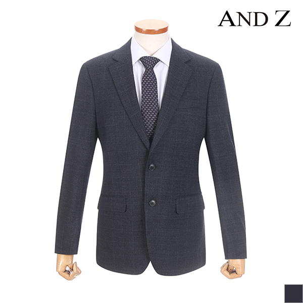 ANDZ 윈도우 체크 믹스 패턴 정장자켓_BZZ3SB1105