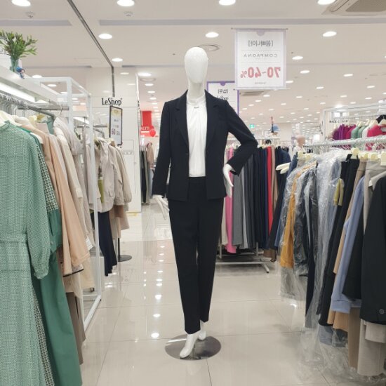 꼼빠니아 스티치 셋업 기본정장 CAEU4-WTJ900