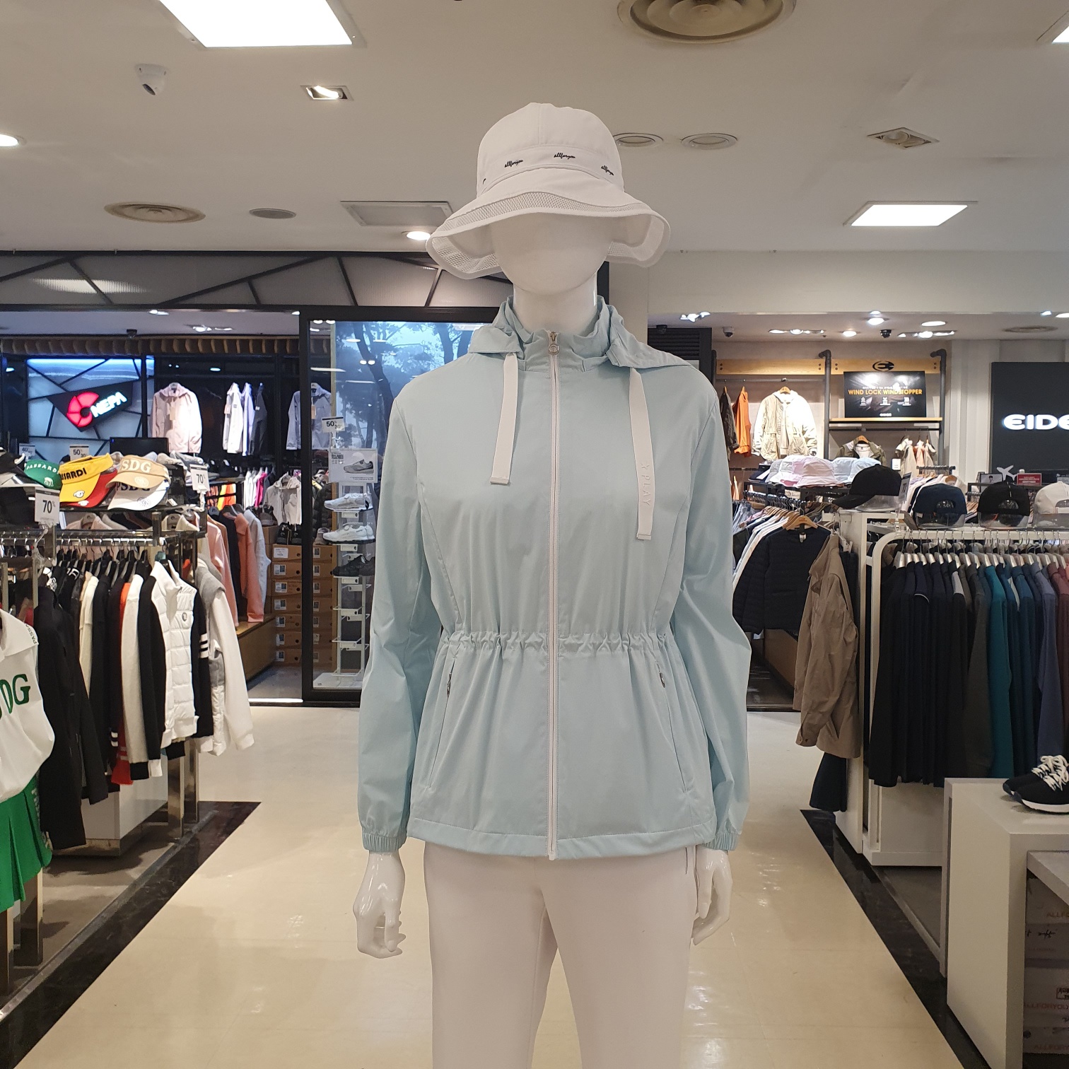 올포유  바람막이 후드 탈착 점퍼 AWJUM2361-920