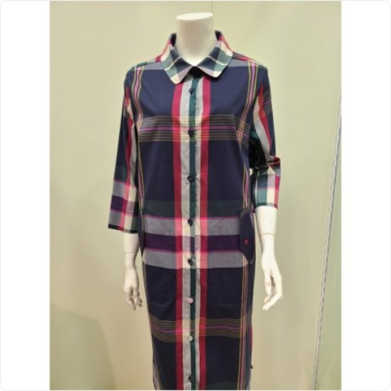 모라도 카라체크오픈스타일원피스 RMM8OP410