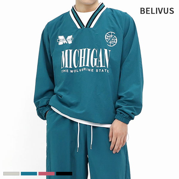 빌리버스 남자 바람막이 긴팔 티셔츠 BDPT008