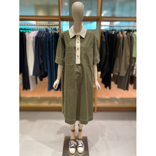 스튜디오톰보이 여성 배색풀오버원피스 9174241982